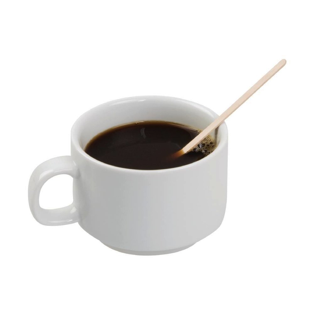 14cm Wooden Coffee Stirrer - Pack of 1000 - TEM IMPORTS™