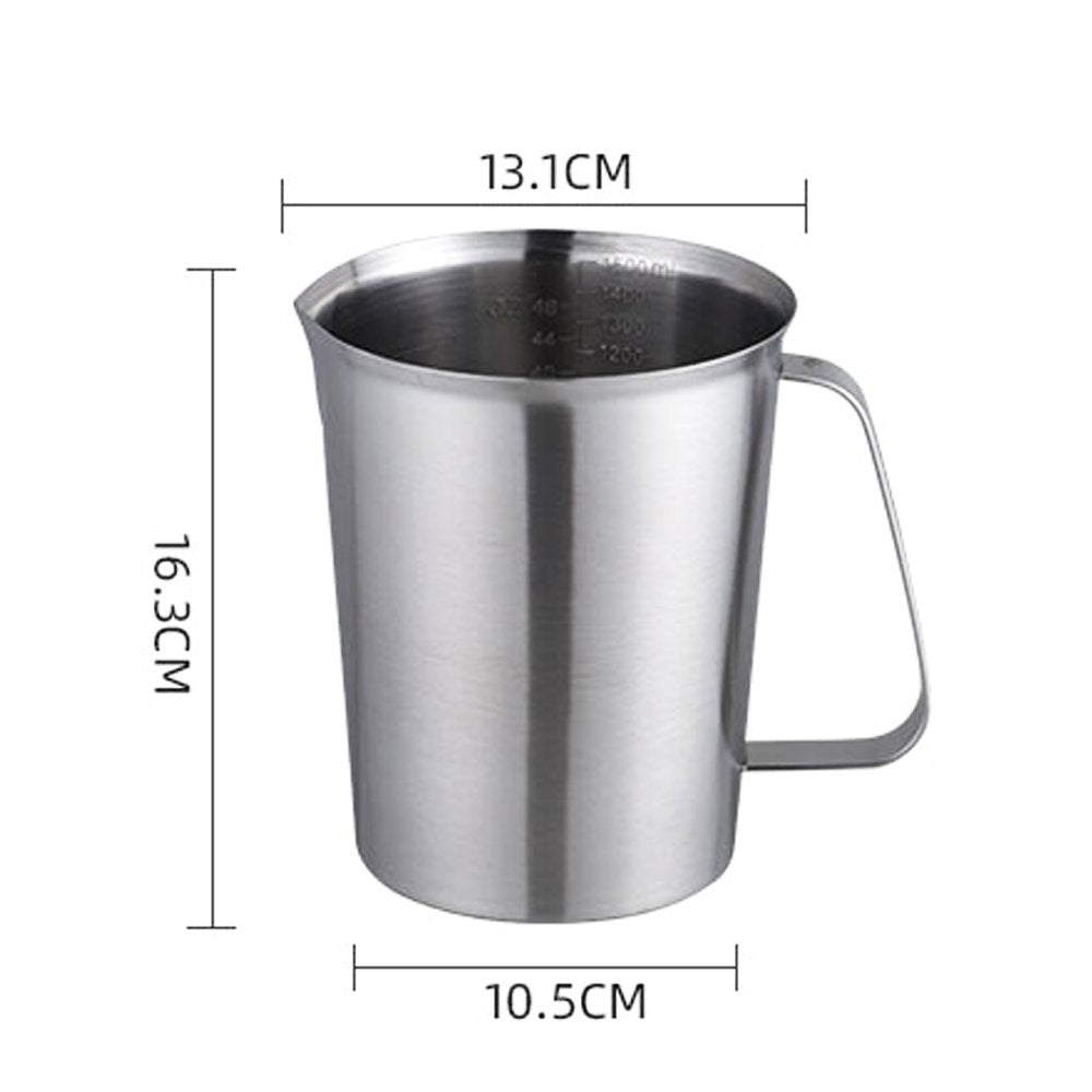 1500mL Inox Stainless Steel Measuring Jug - TEM IMPORTS™