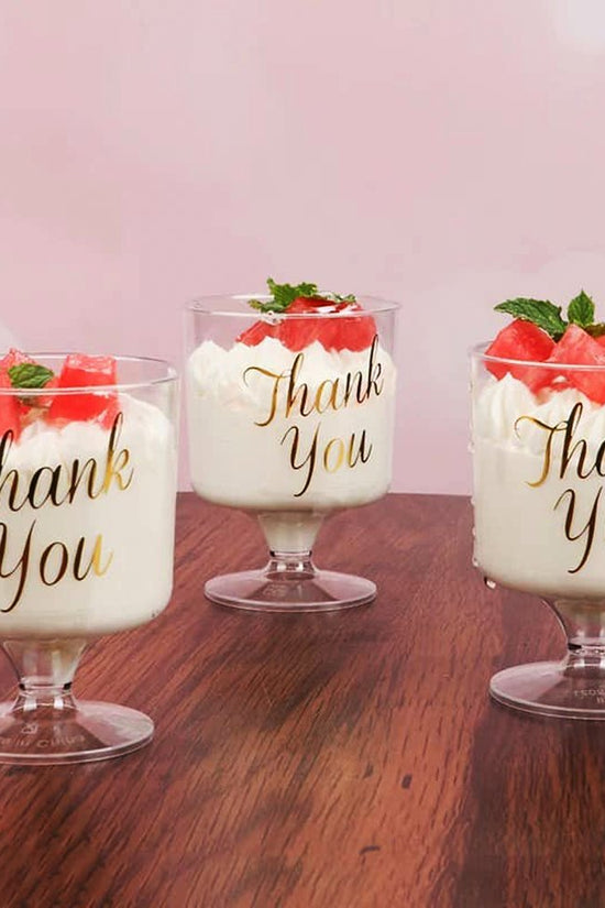 150mL Clear Mini Short Pedestal Dessert Cup - TEM IMPORTS™