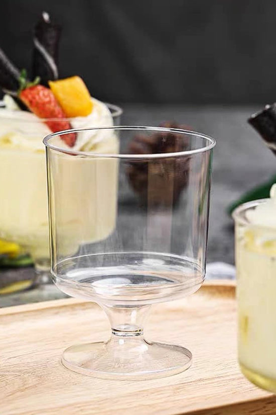 150mL Clear Mini Short Pedestal Dessert Cup - TEM IMPORTS™