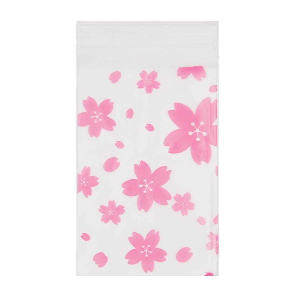 150x100mm Blossoms Self Adhesive Sealing Bag-Pk100 - TEM IMPORTS™