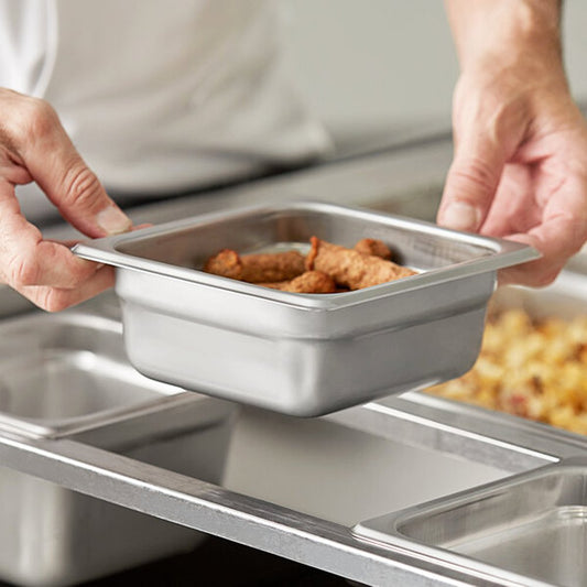 1/6 Size Anti-Jam Gastronorm Steam Pans - 1.0L - TEM IMPORTS™