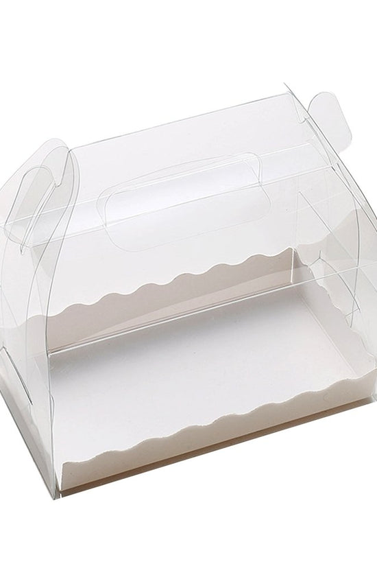 160x90x90 Rectangular Clear Box With Handle - TEM IMPORTS™