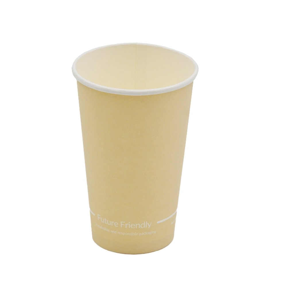 16oz/475mL PLA Coated SW Paper Cup Colour Prints - TEM IMPORTS™