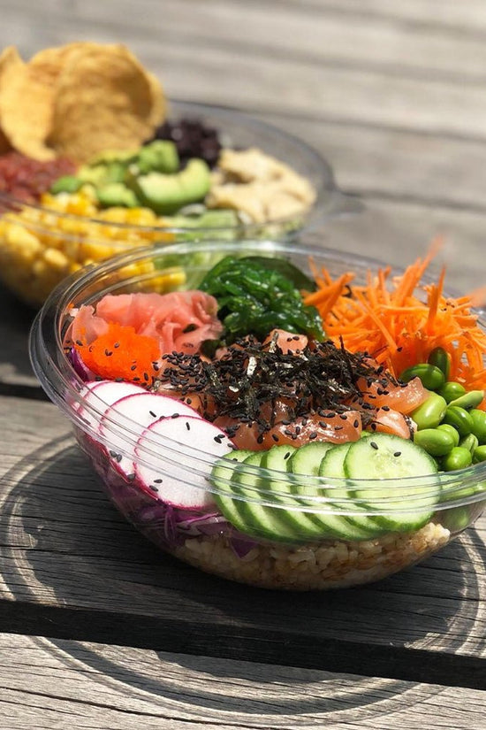 16oz/500mL Clear PET Bowl - TEM IMPORTS™