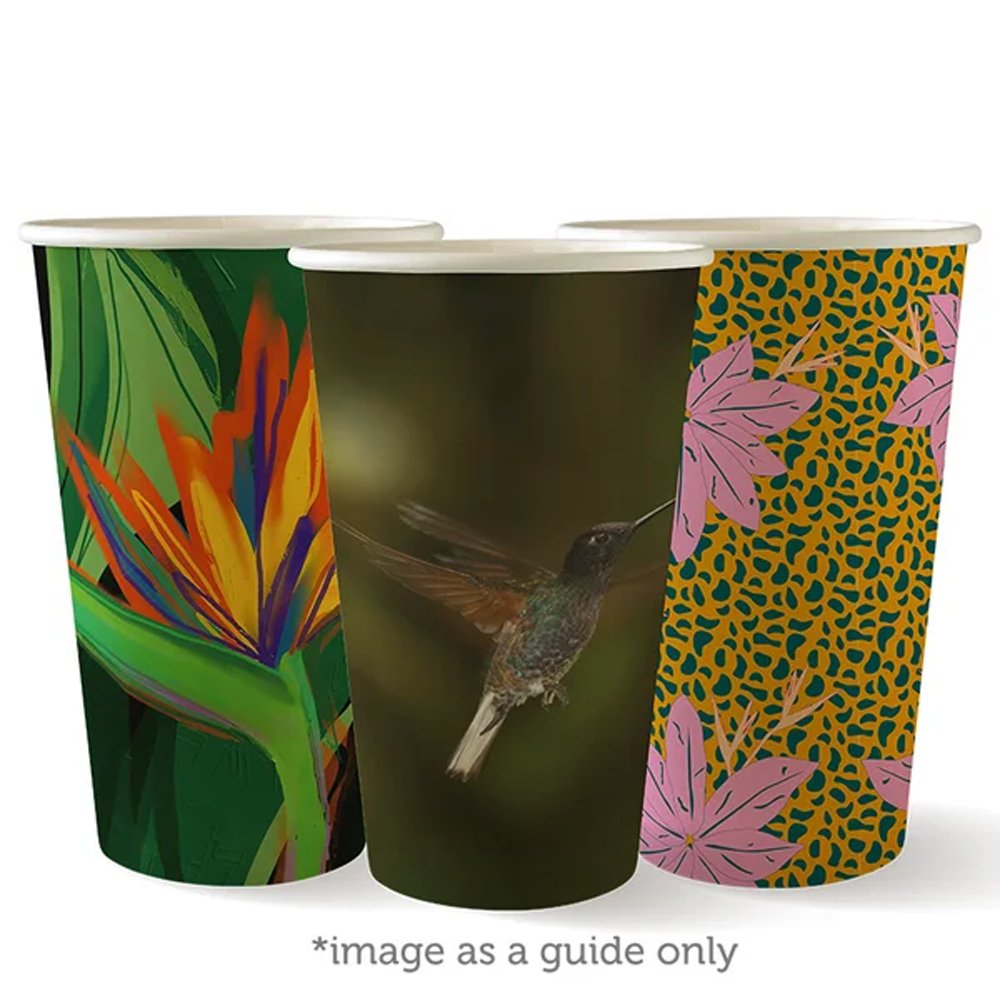 16oz/510mL (90mm) Art Series Single Wall BioCup - 1000/ctn - TEM IMPORTS™