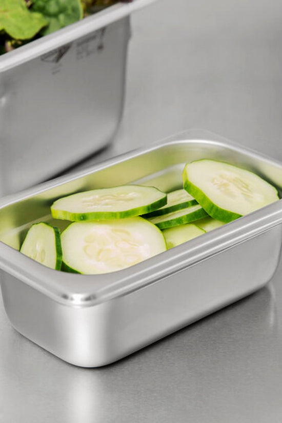 1/9 Size Anti-Jam Gastronorm Steam Pans - 0.5L - TEM IMPORTS™