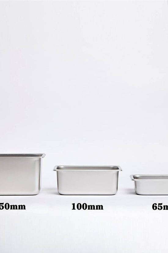 1/9 Size Anti-Jam Gastronorm Steam Pans - 0.8L - TEM IMPORTS™