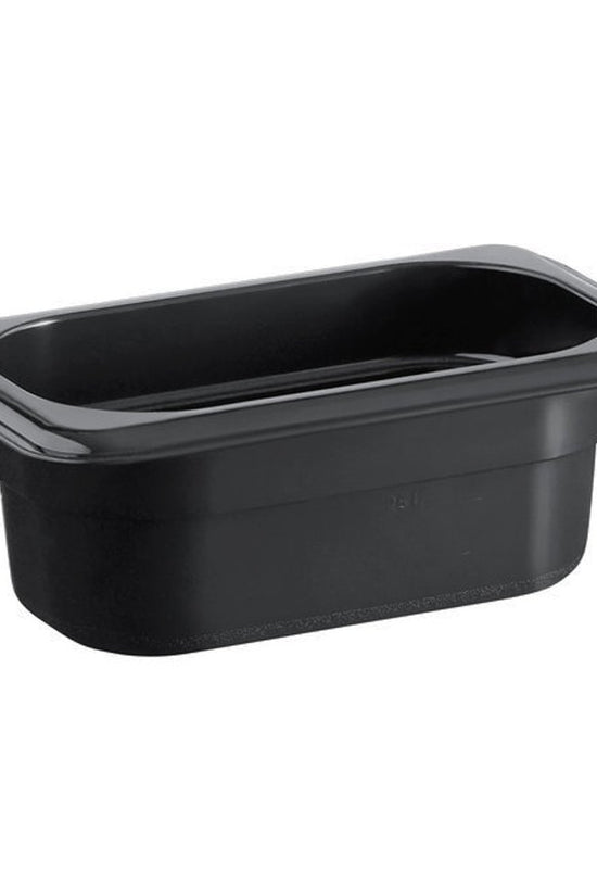 1/9 Size Steam Pan Polycarbonate Black - 65mm
