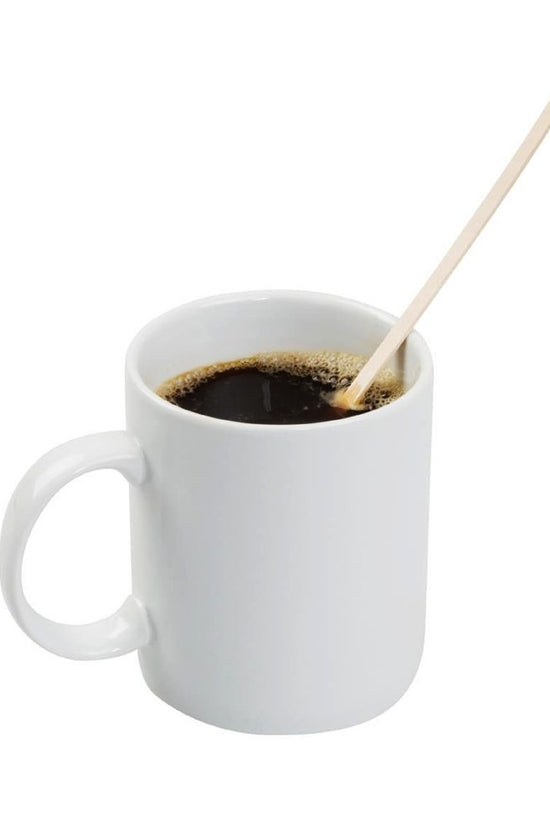 stirrer with coffee