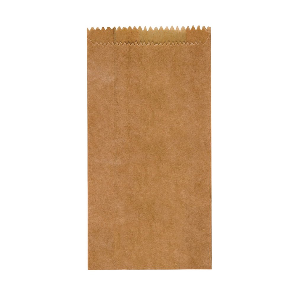 1SO (185x100mm) Brown Sachel Paper Bag - Pack of 100 - TEM IMPORTS™