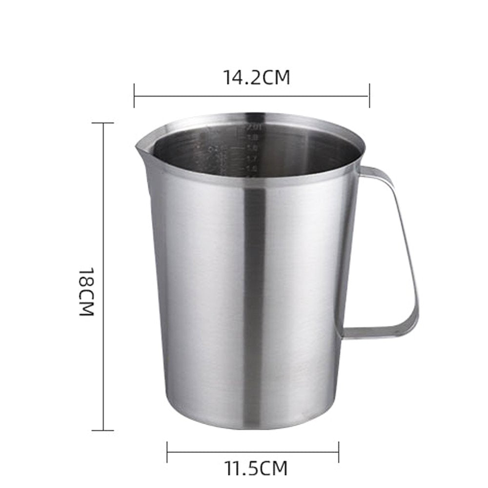 2000mL Inox Stainless Steel Measuring Jug - TEM IMPORTS™