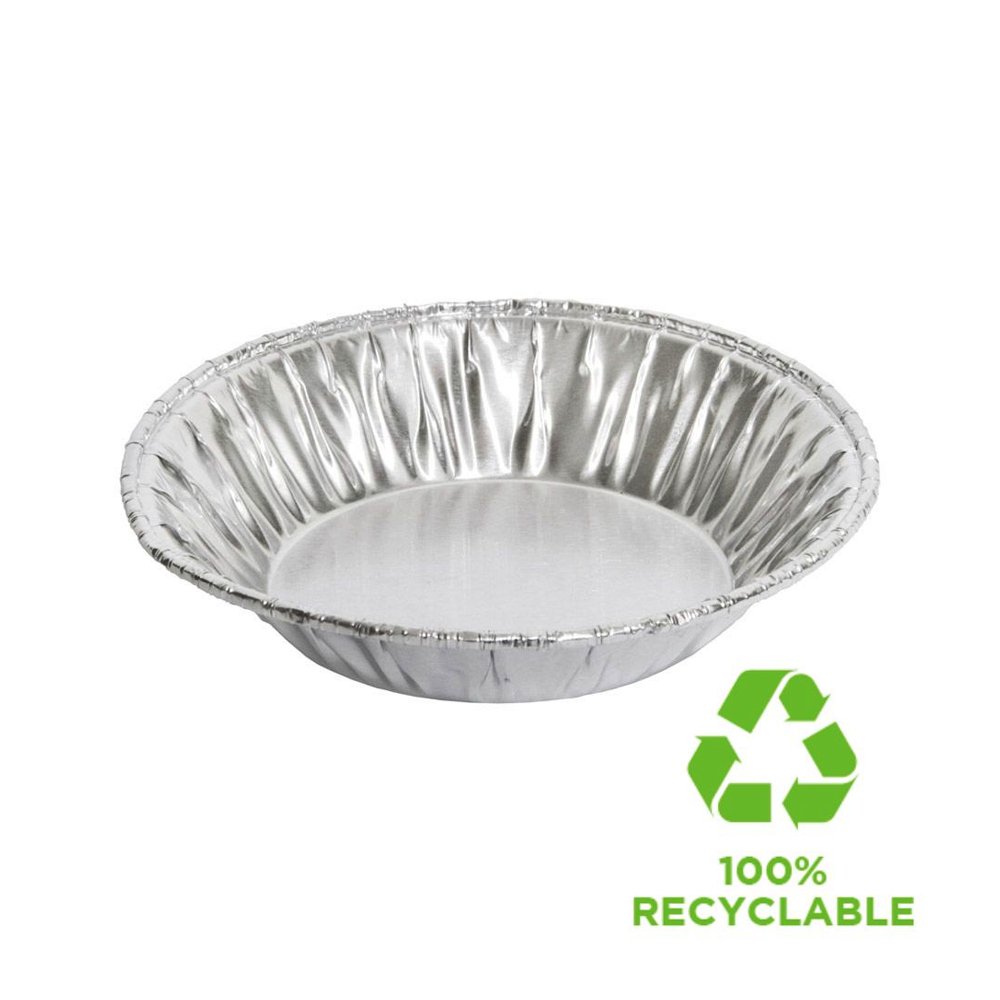 200mL Single Serve Round Foil Pie Case - TEM IMPORTS™