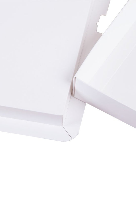 22x22x30 Clear Square Cake Box - White - TEM IMPORTS™