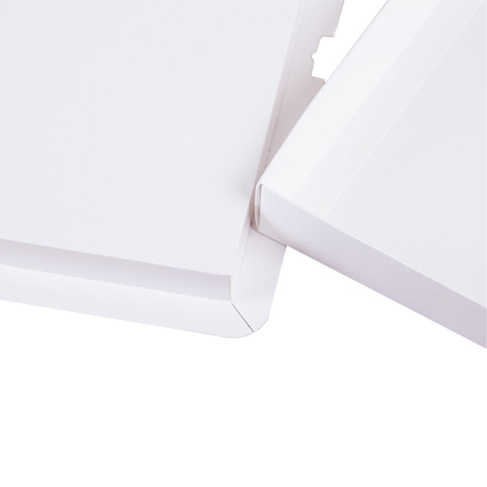 22x22x30 Clear Square Cake Box - White - TEM IMPORTS™