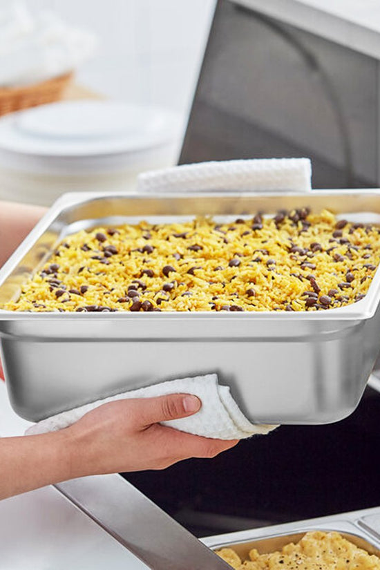2/3 Size Anti-Jam Gastronorm Steam Pans - 8.0L - TEM IMPORTS™
