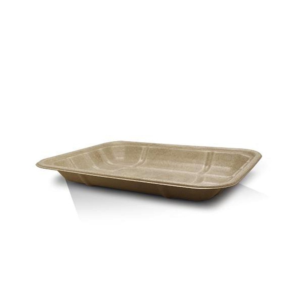 242x179x28.5mm-4D Sugarcane Produce Tray - TEM IMPORTS™