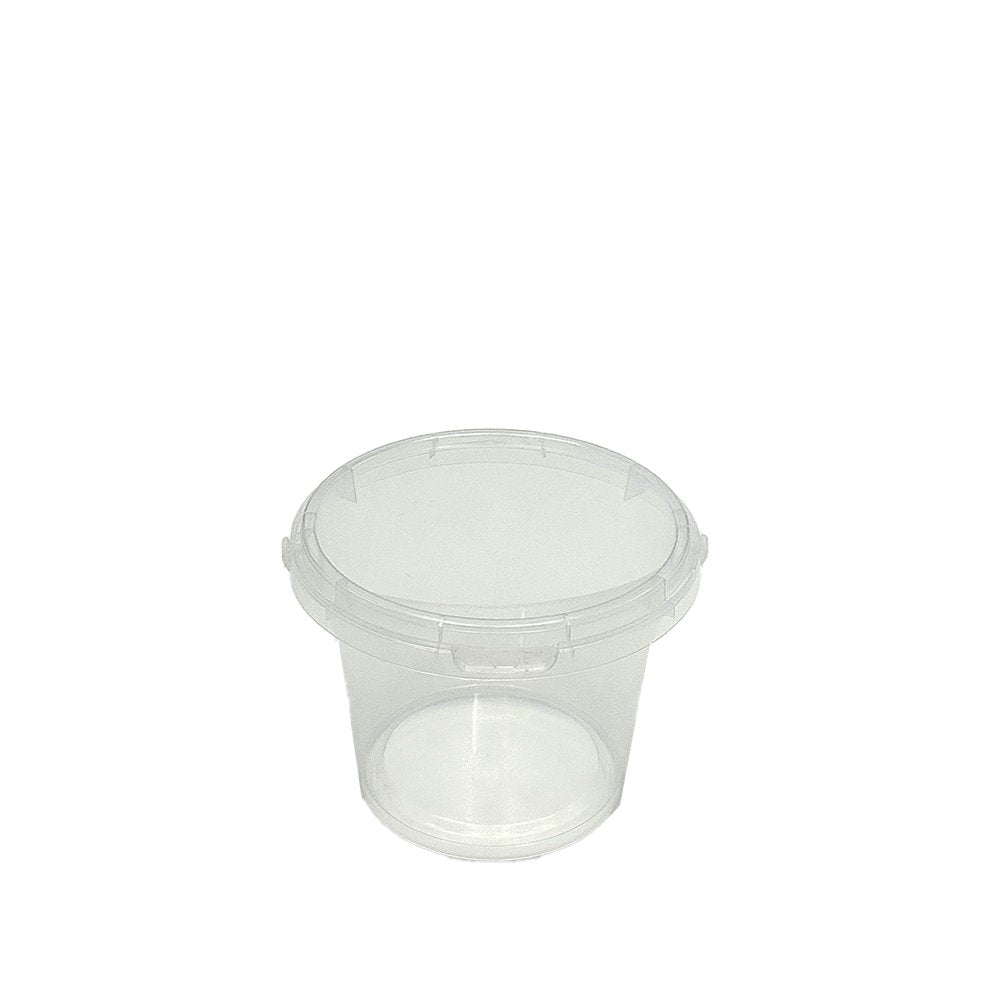 24oz/700mL Clear Fruit/Milk Tea Tamper Proof Bucket Cups - TEM IMPORTS™