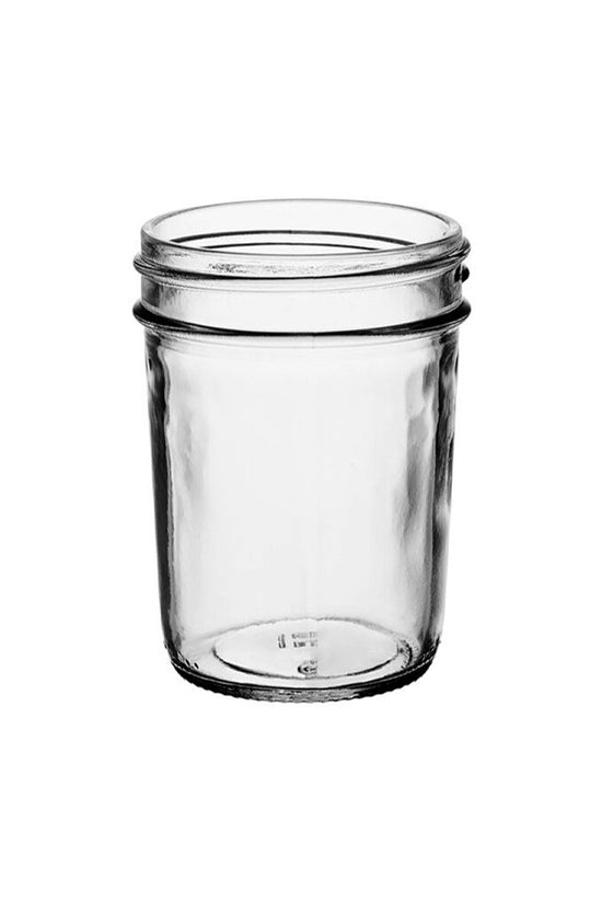 250mL Wide Mouth Glass Jar With Metal Lid - TEM IMPORTS™
