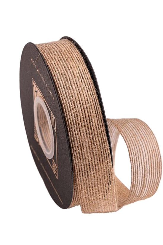 25mm Band Jute Hessian Burlap Ribbon - 20m - TEM IMPORTS™