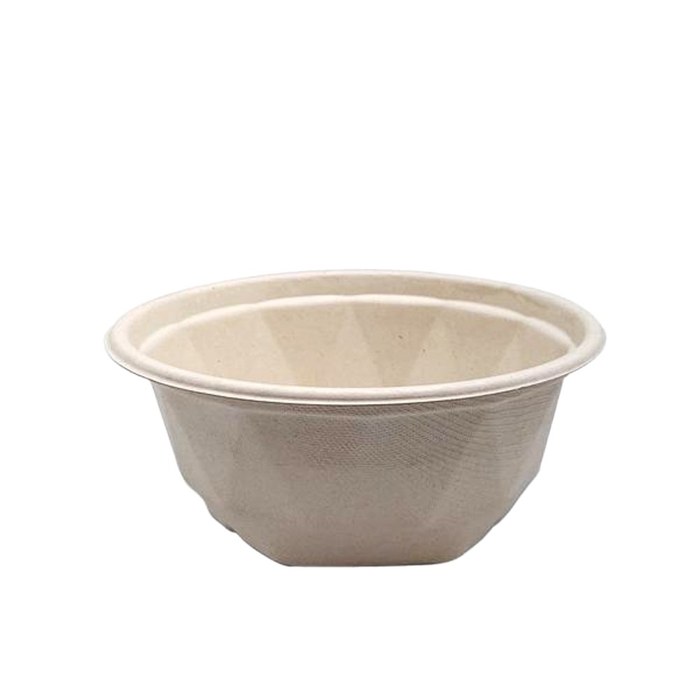 25oz/750mL Natural Sugarcane Takeaway Bowl - TEM IMPORTS™