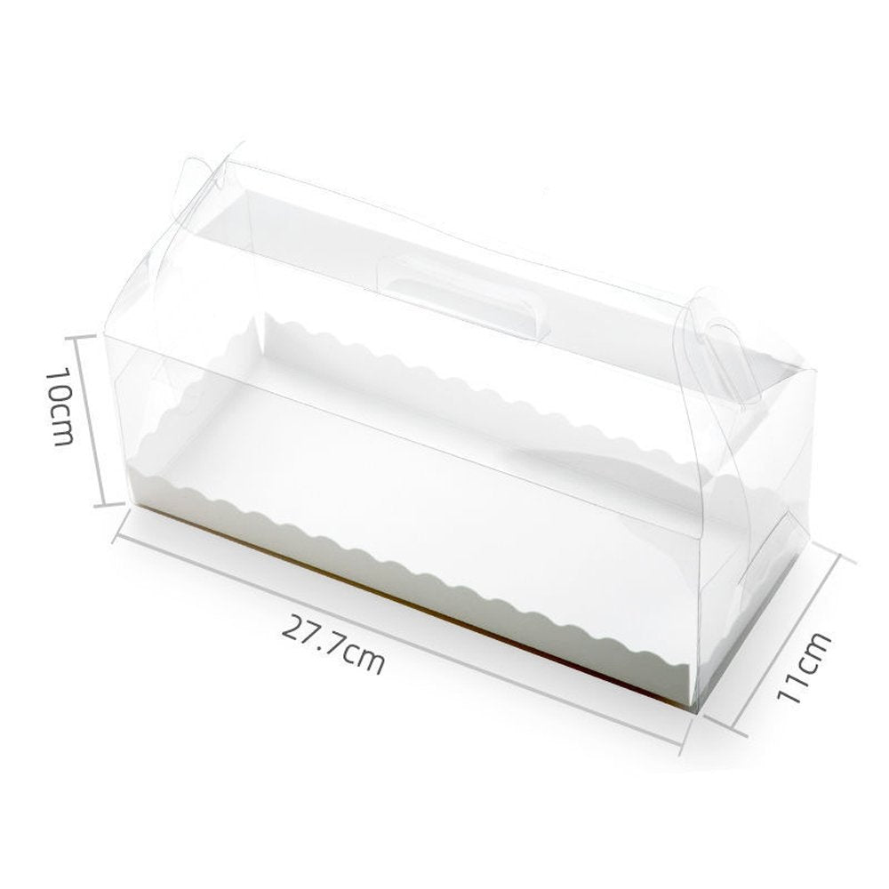 270mm Long Rectangle Transparent Box With Handle - TEM IMPORTS™