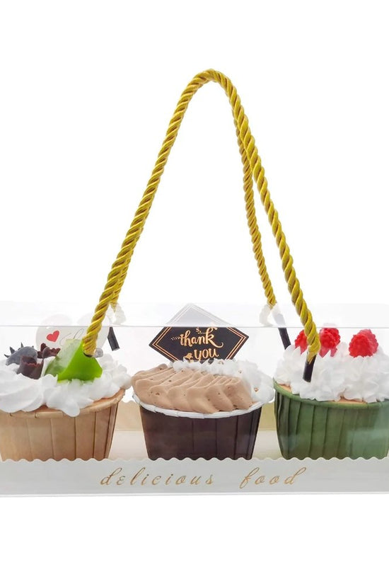 275mm Long Rectangular Transparent Box With Silk Handle - TEM IMPORTS™