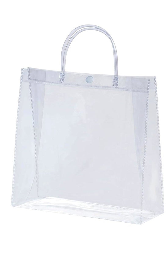 28x28x10cm Clear PVC Gift Bag - TEM IMPORTS™