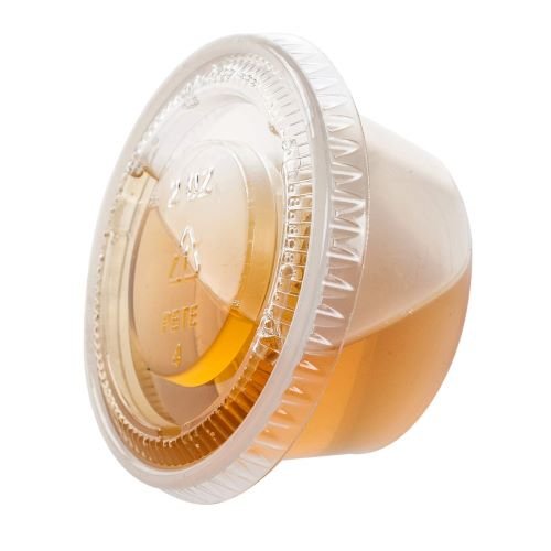 30mL Round Sauce Container With Lid - Pk100 - TEM IMPORTS™