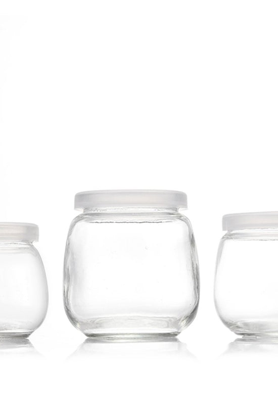 300mL Yogurt Glass Jar With Soft PE Lid - TEM IMPORTS™