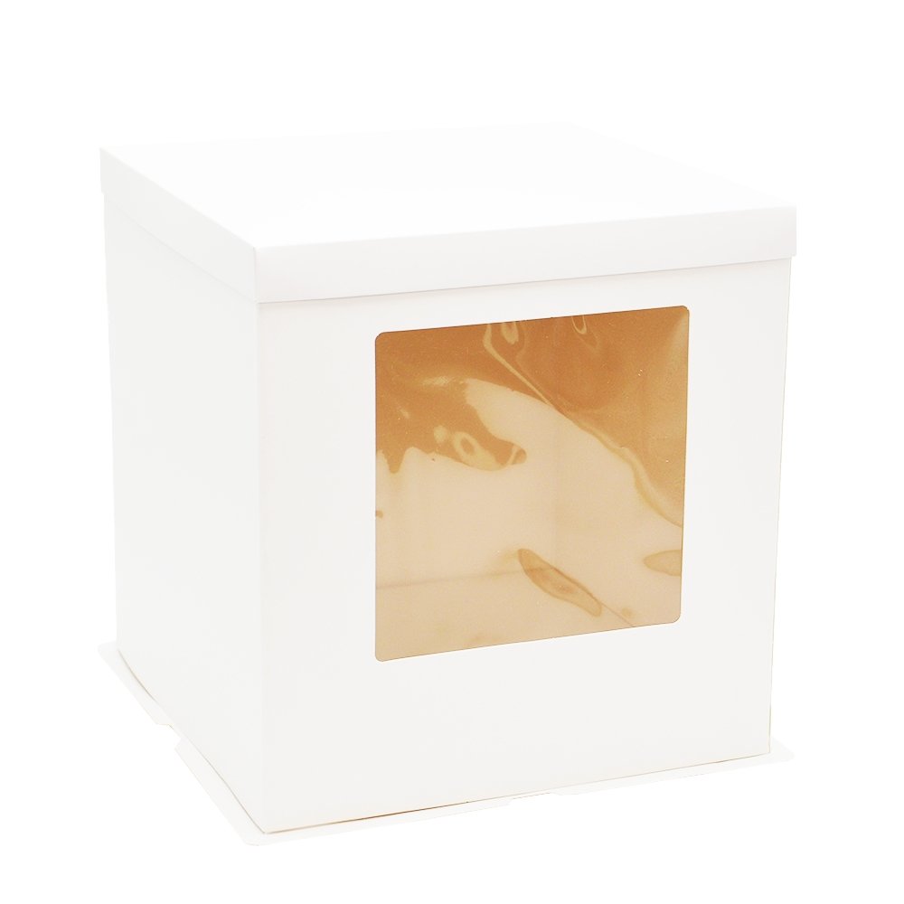 Transparent Clear Cake Box 6 8 10 inch 1 2 3 tier Decor Gift Box tall layer  / Kotak Kek Hantaran Telus tinggi / 全透明蛋糕盒 | Lazada
