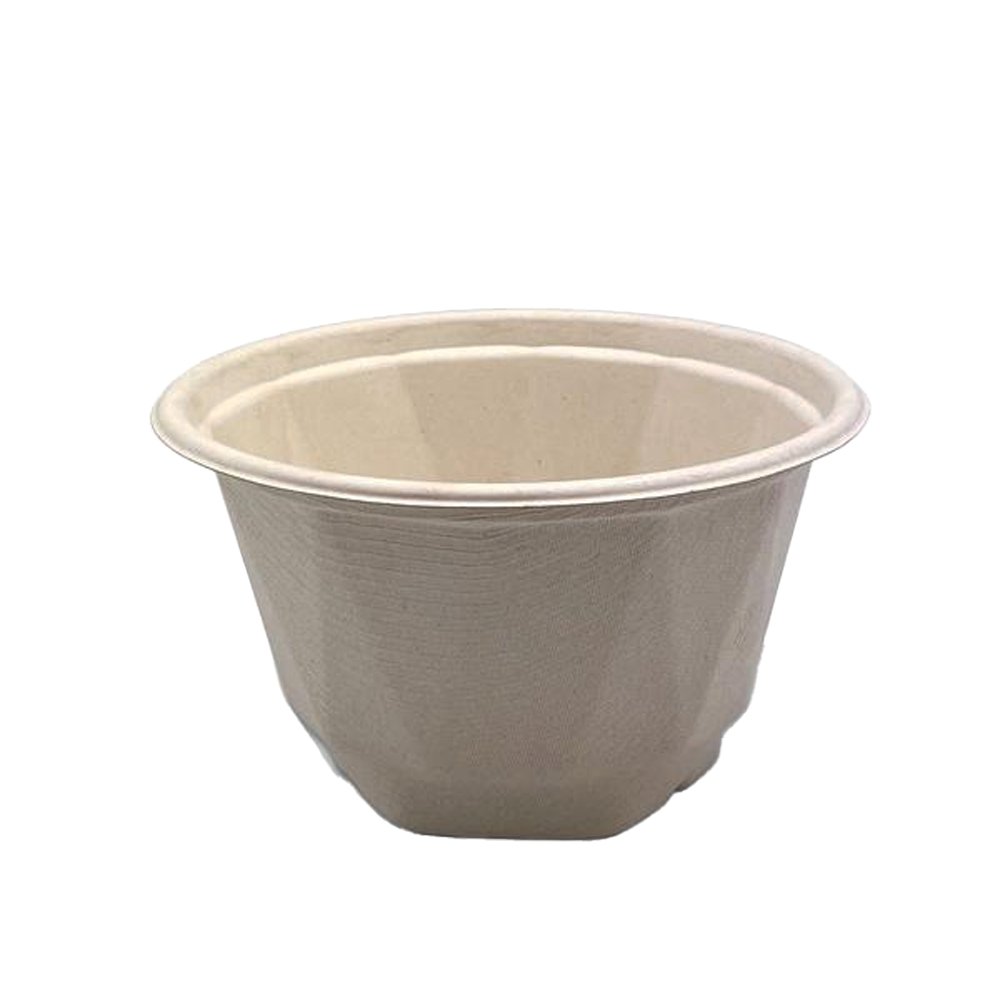 33oz/1000mL Natural Sugarcane Takeaway Bowl - TEM IMPORTS™