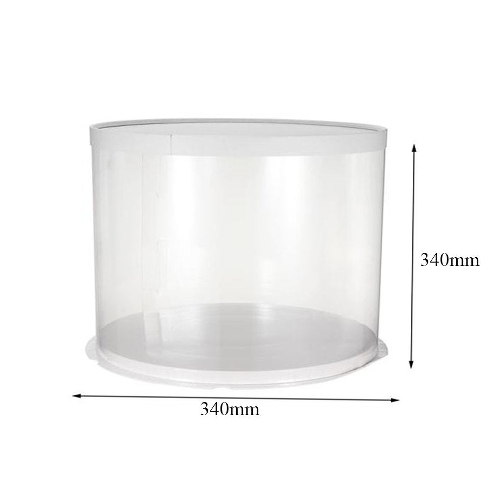 34x26 Round Transparent Box - TEM IMPORTS™