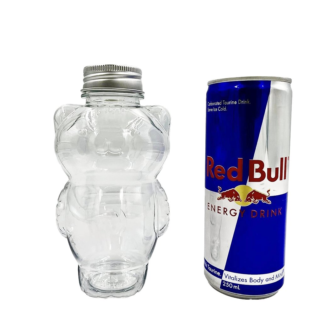 350mL Cat Shape PET Bottle with Aluminium Cap - TEM IMPORTS™