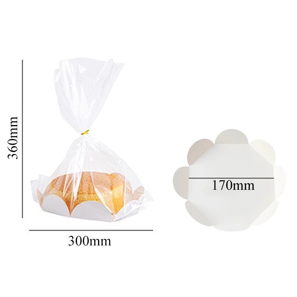 360mm Height Cellophane Wrap Set - Kraft - TEM IMPORTS™