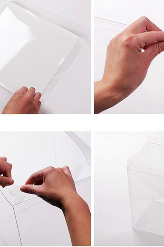 38x38x40 Transparent Square Box - TEM IMPORTS™