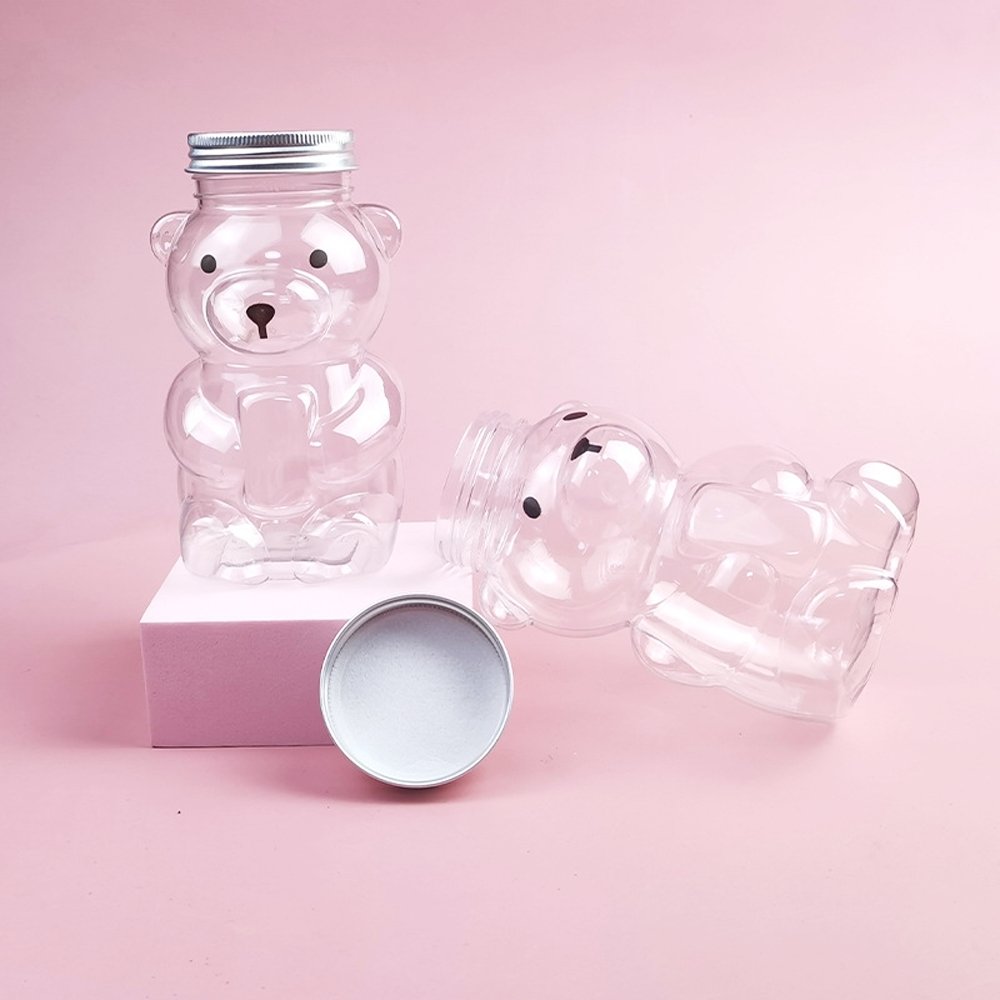 400mL Bear Shape Bottle with Aluminium Cap - TEM IMPORTS™