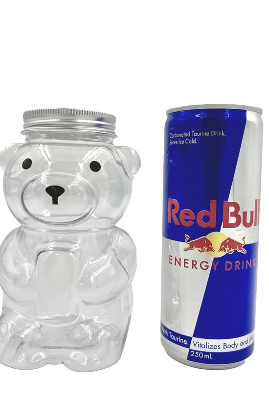 400mL Bear Shape PET Bottle with Aluminium Cap - TEM IMPORTS™