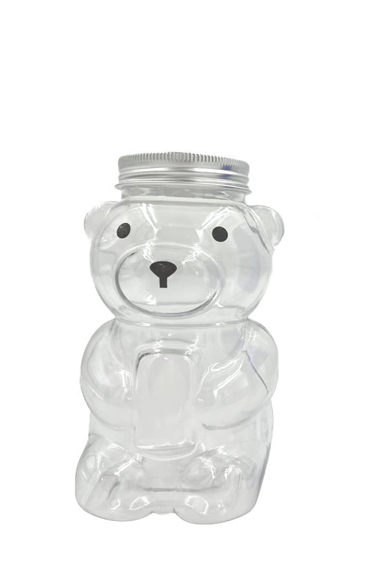 400mL Bear Shape PET Bottle with Aluminium Cap - TEM IMPORTS™