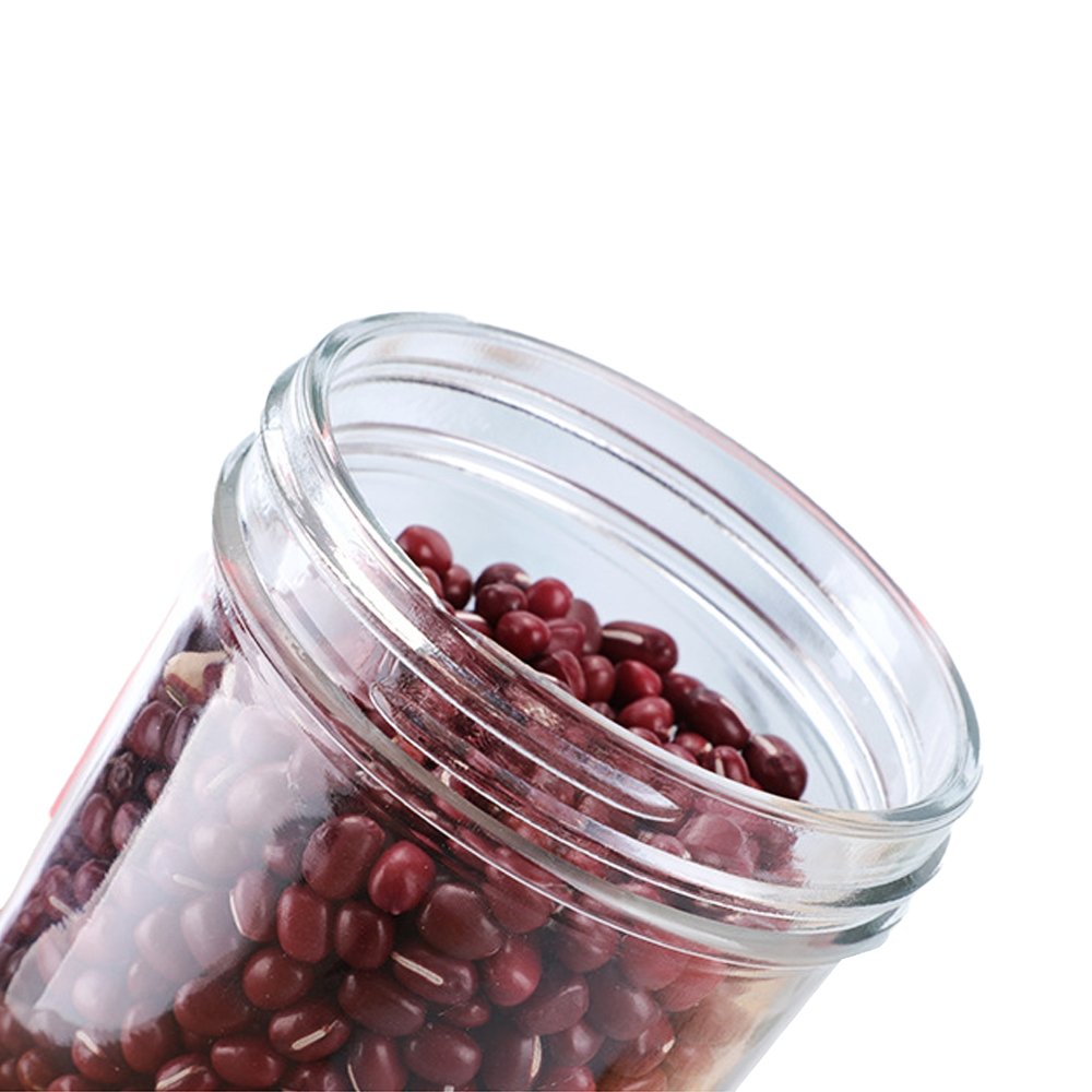 400mL Wide Mouth Glass Jar With Metal Lid - TEM IMPORTS™