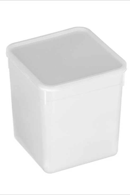 4.5L Food Storage Container With Lid - White - TEM IMPORTS™