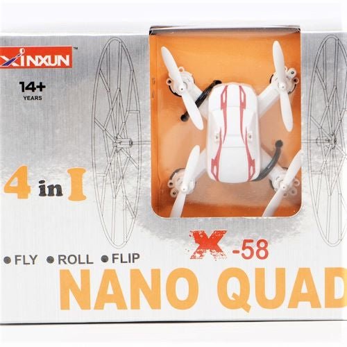 4in1 Nano Quad Drone 2.4 G - TEM IMPORTS™