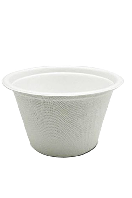 4oz/120mL White Sugarcane Portion Sauce Cup - TEM IMPORTS™