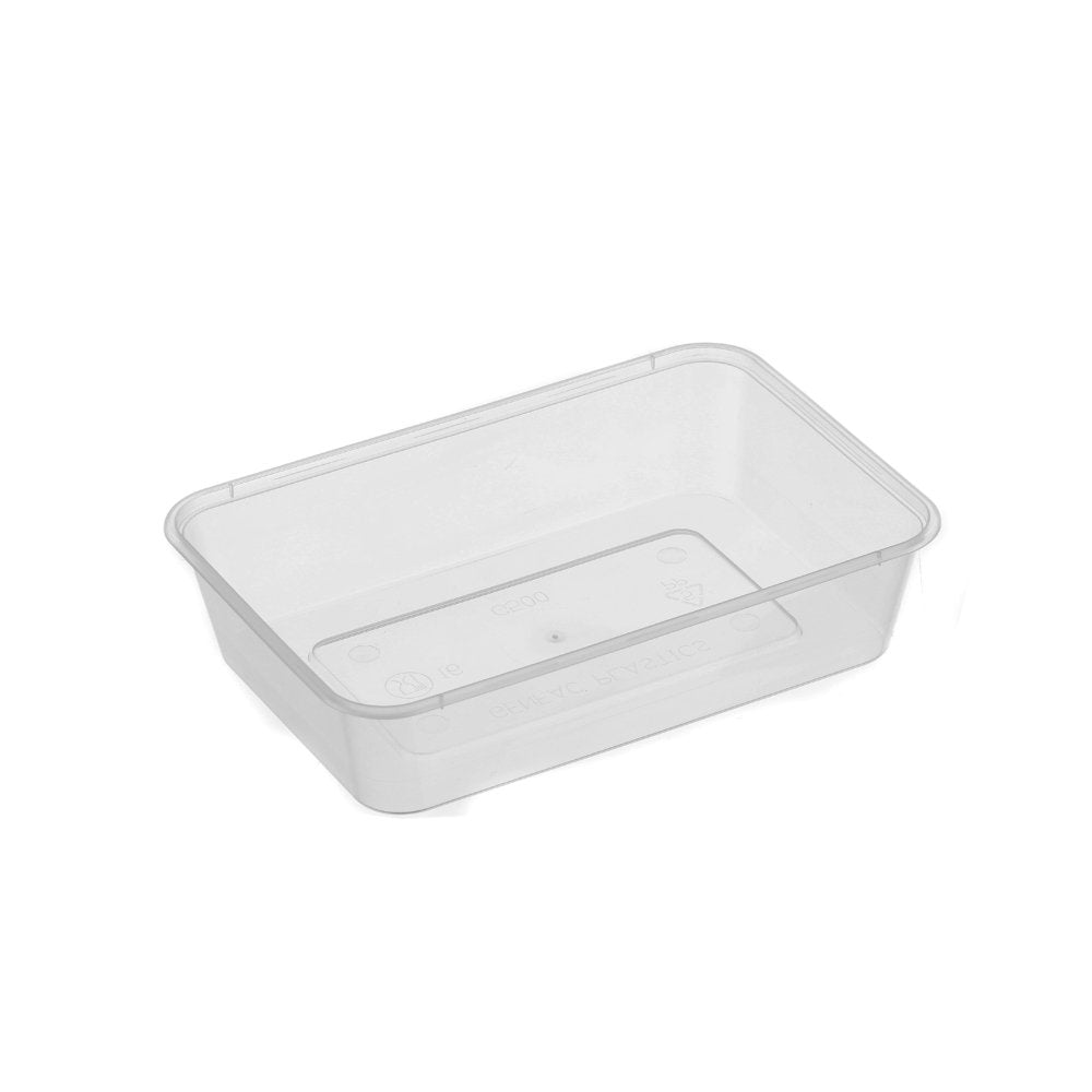 500mL Rectangular Container - Natural - TEM IMPORTS™