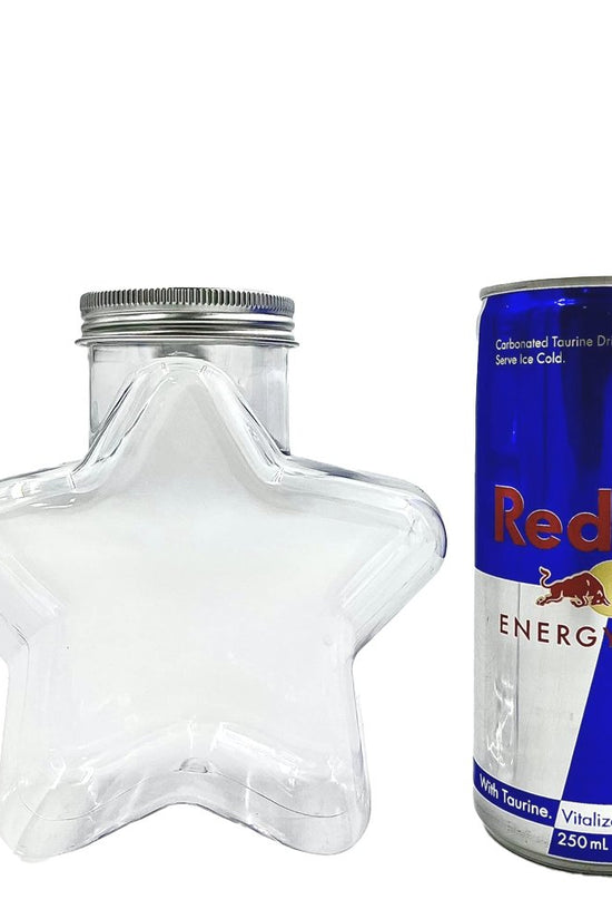 500mL Star Shape PET Bottle with Aluminium Cap - TEM IMPORTS™