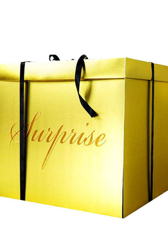 50x50x50 Big Surprise Box With Ribbon - TEM IMPORTS™