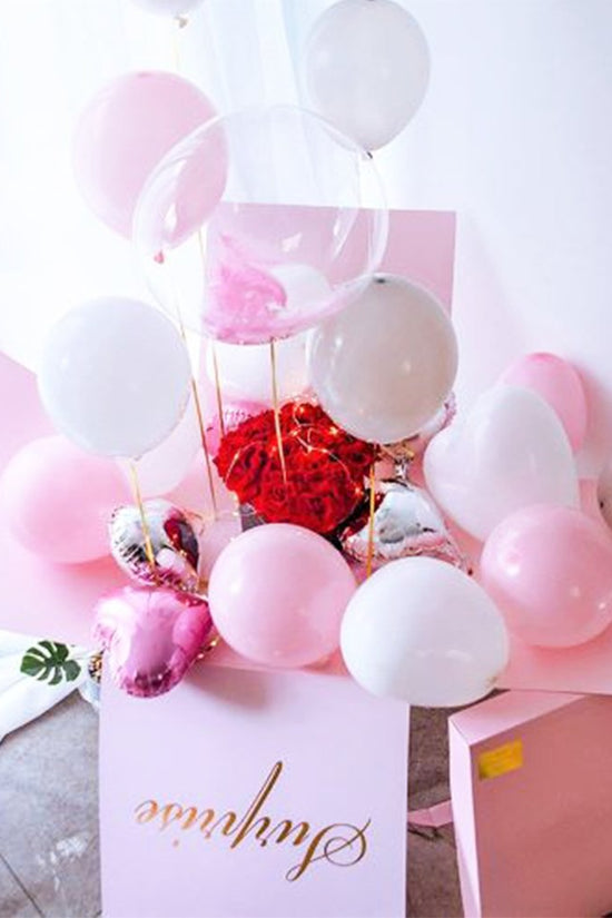 50x50x50 Big Surprise Box With Ribbon - TEM IMPORTS™
