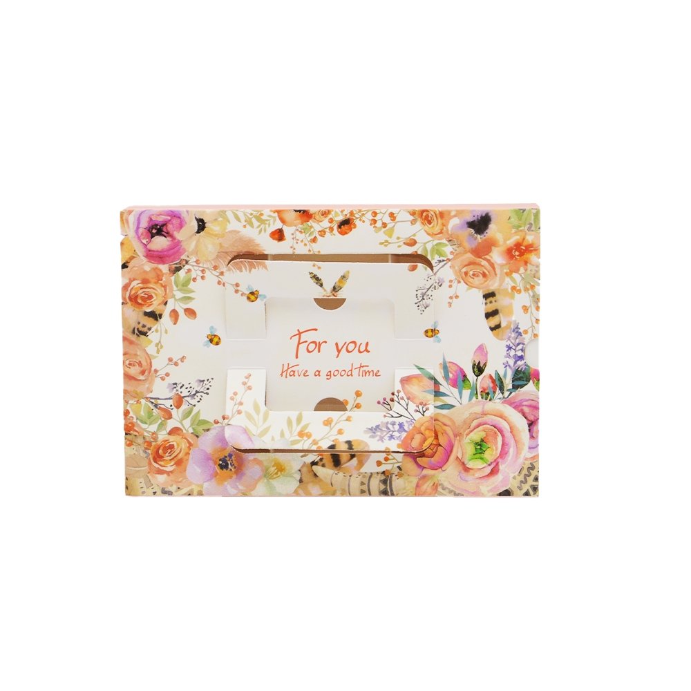 6 Compartment Paper Box - Autumn Flower - TEM IMPORTS™