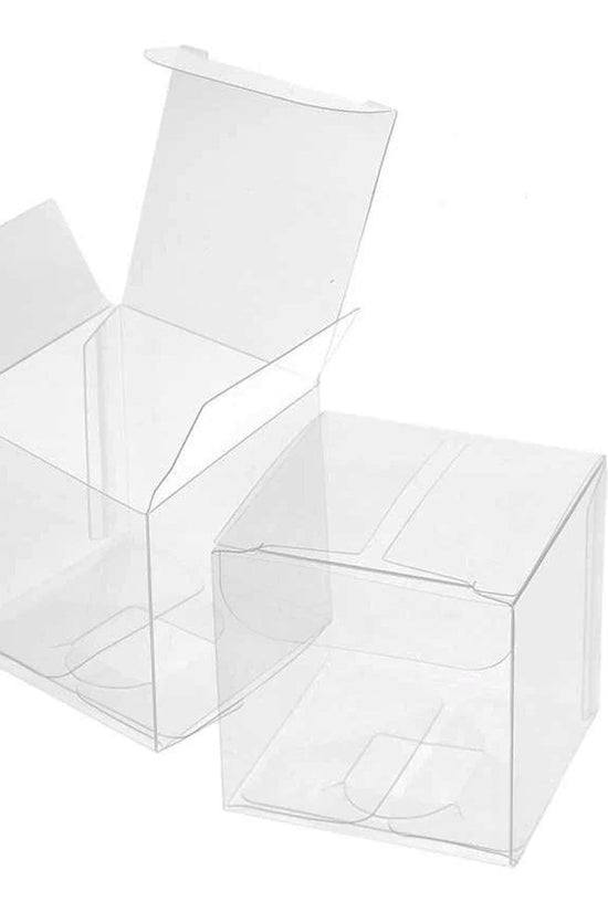60x60mm Clear PVC Cube Box - TEM IMPORTS™