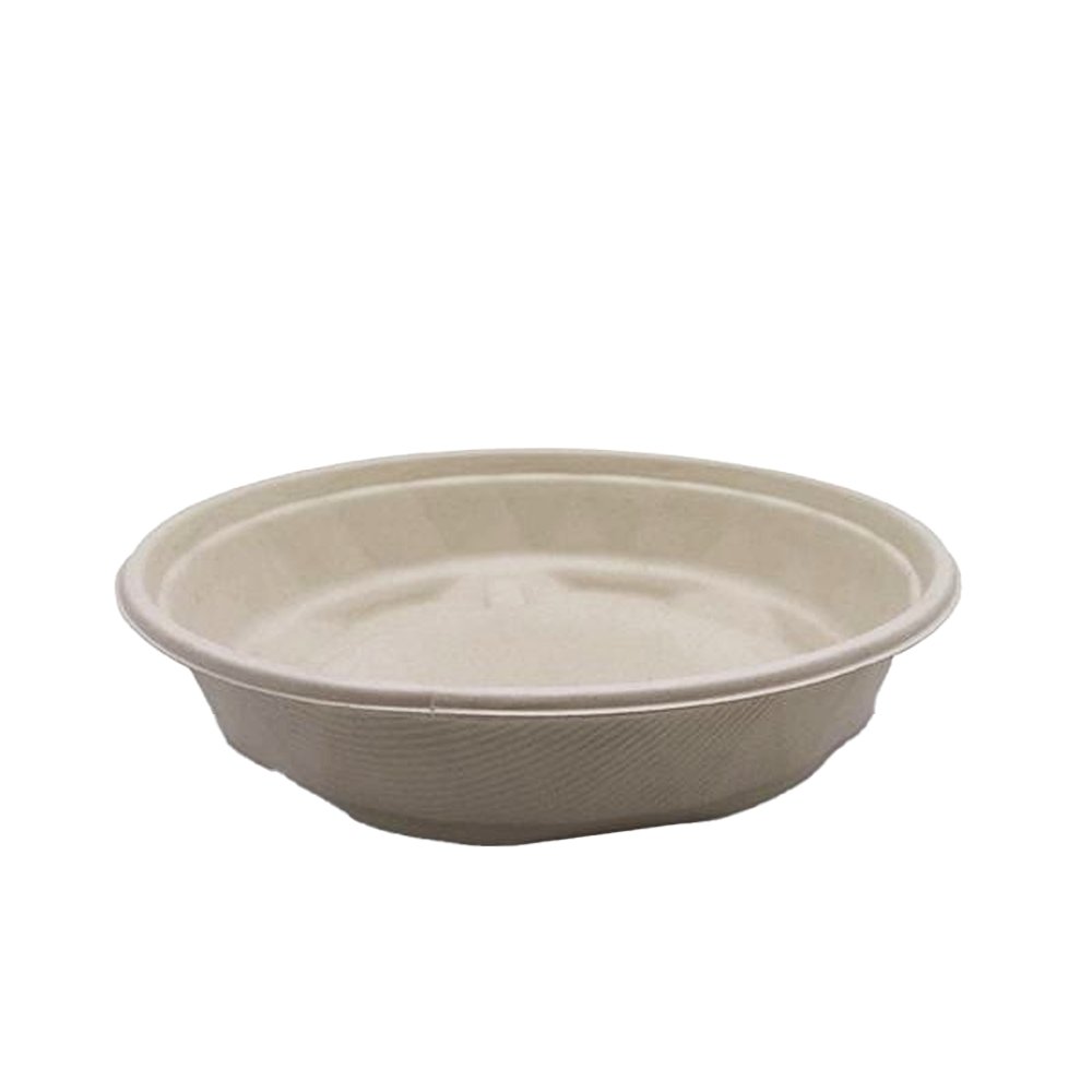 68oz/2000mL Natural Sugarcane Takeaway Bowl - TEM IMPORTS™